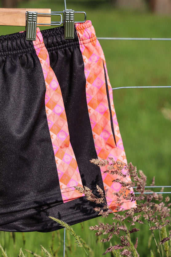 Coastal Patch Footy Shorts (PRE ORDER)