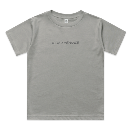 Bit of a Menace Kids Tee