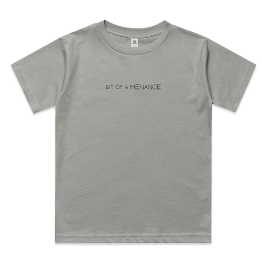 Bit of a Menace Kids Tee
