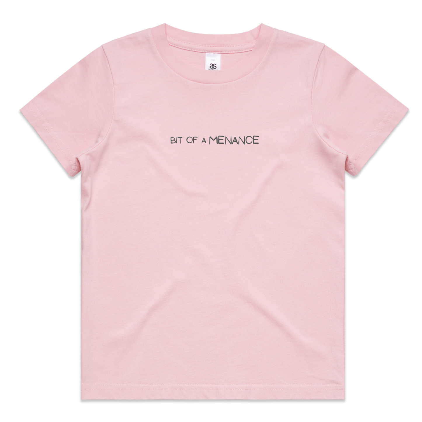 Bit of a Menace Kids Tee