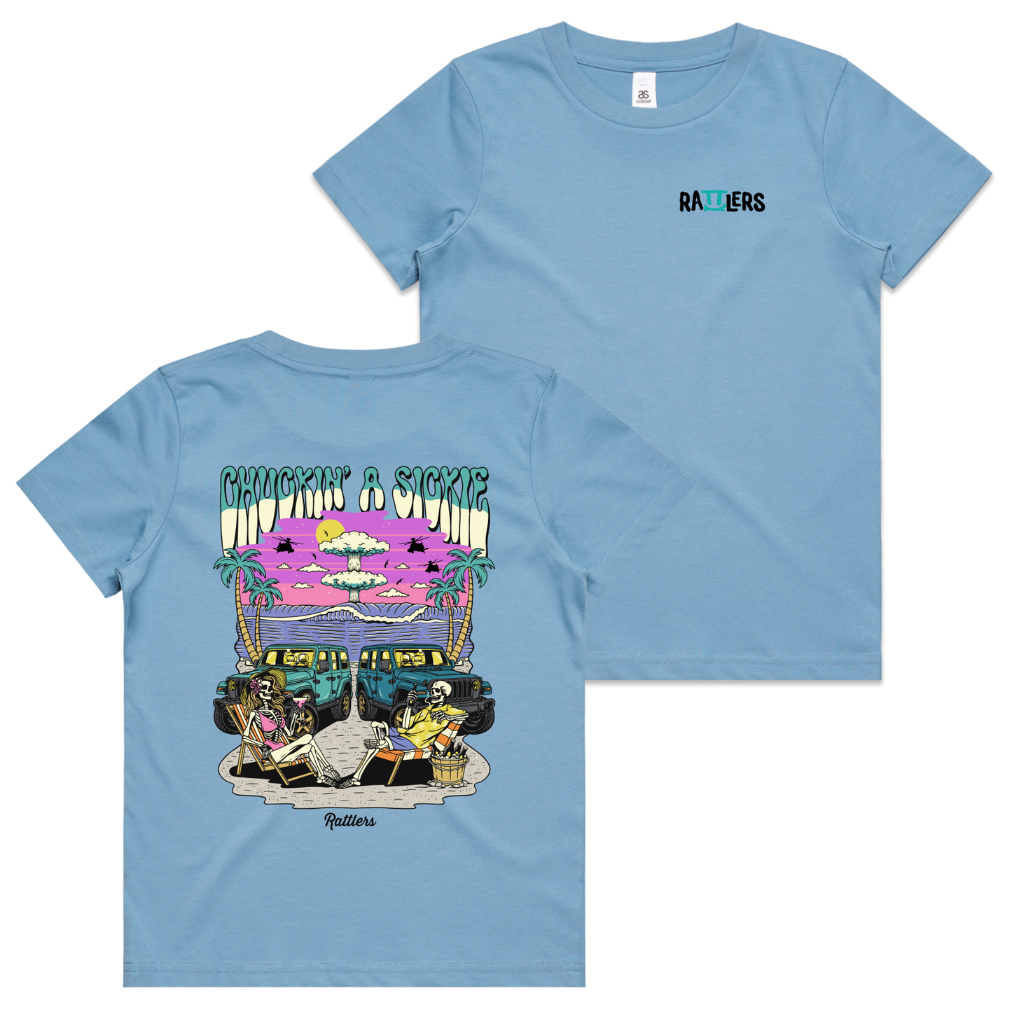 Chuckin' a Sickie Kids Tee