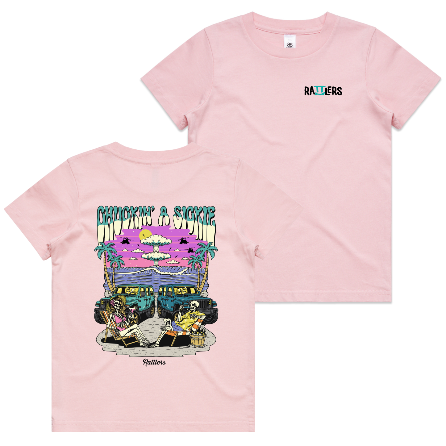 Chuckin' a Sickie Kids Tee