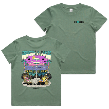 Chuckin' a Sickie Kids Tee