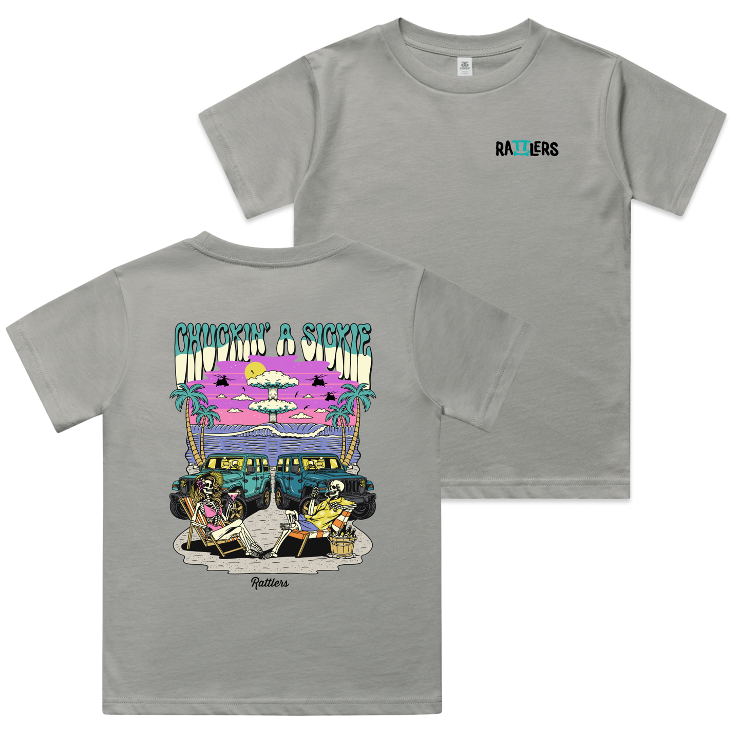 Chuckin' a Sickie Kids Tee