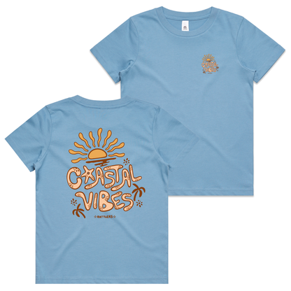 Coastal Vibes Girls Tee