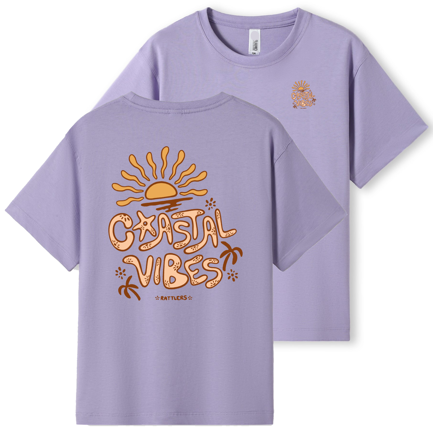Coastal Vibes Girls Tee