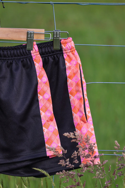 Coastal Patch Footy Shorts (PRE ORDER)