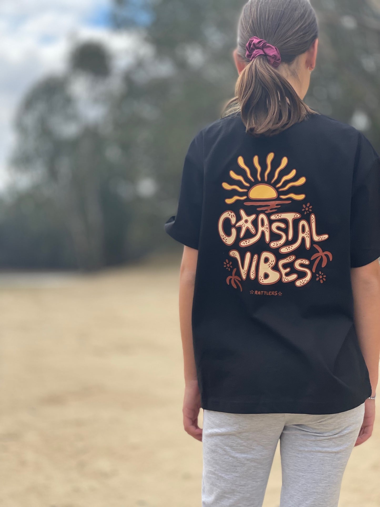 Coastal Vibes Girls Tee