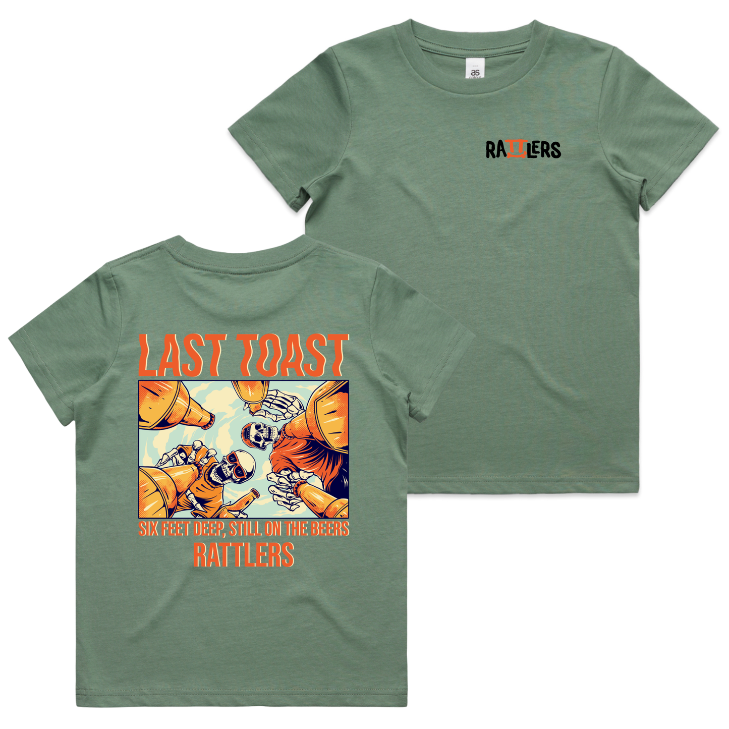 Last Toast Kids Tee