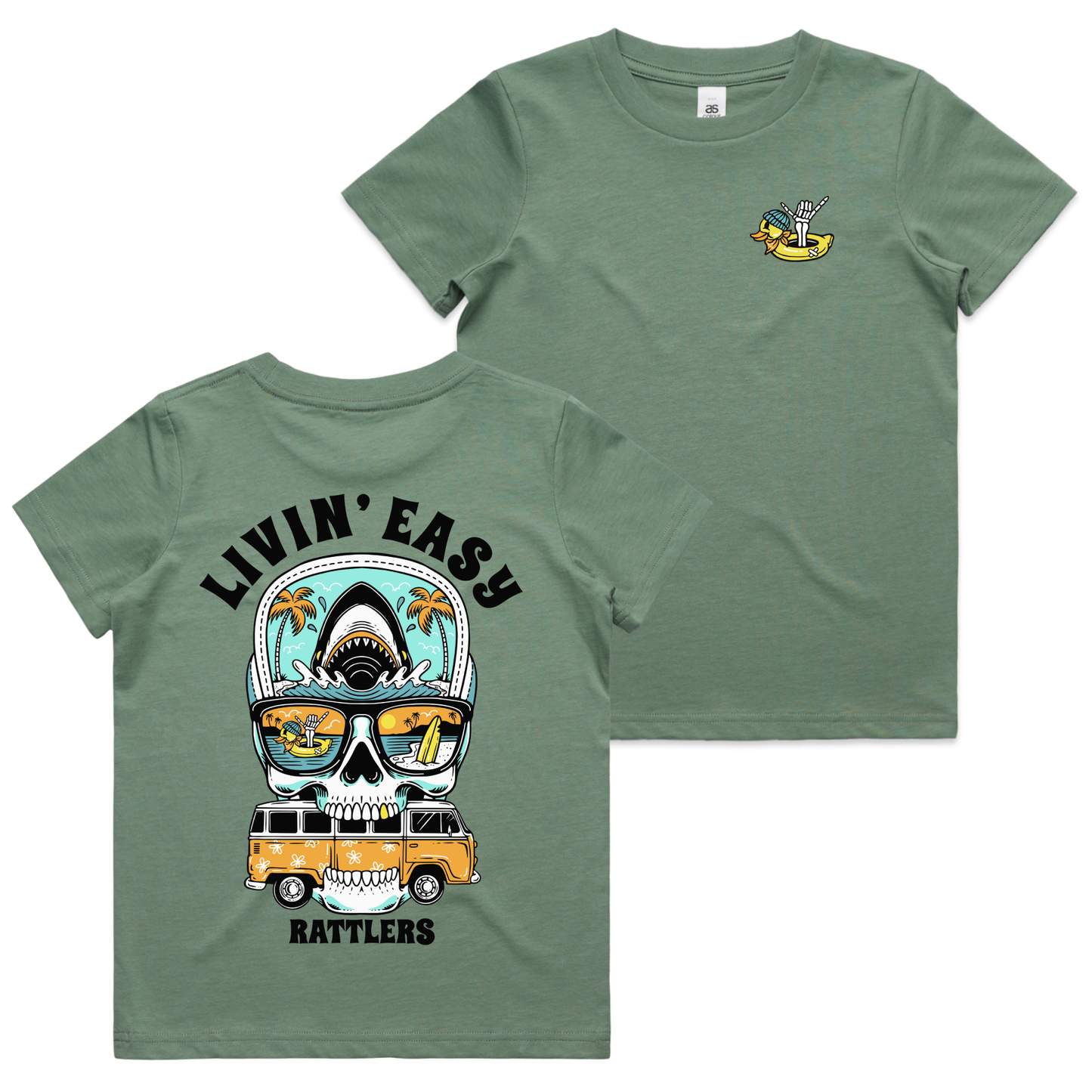 Livin' Easy Kids Tee