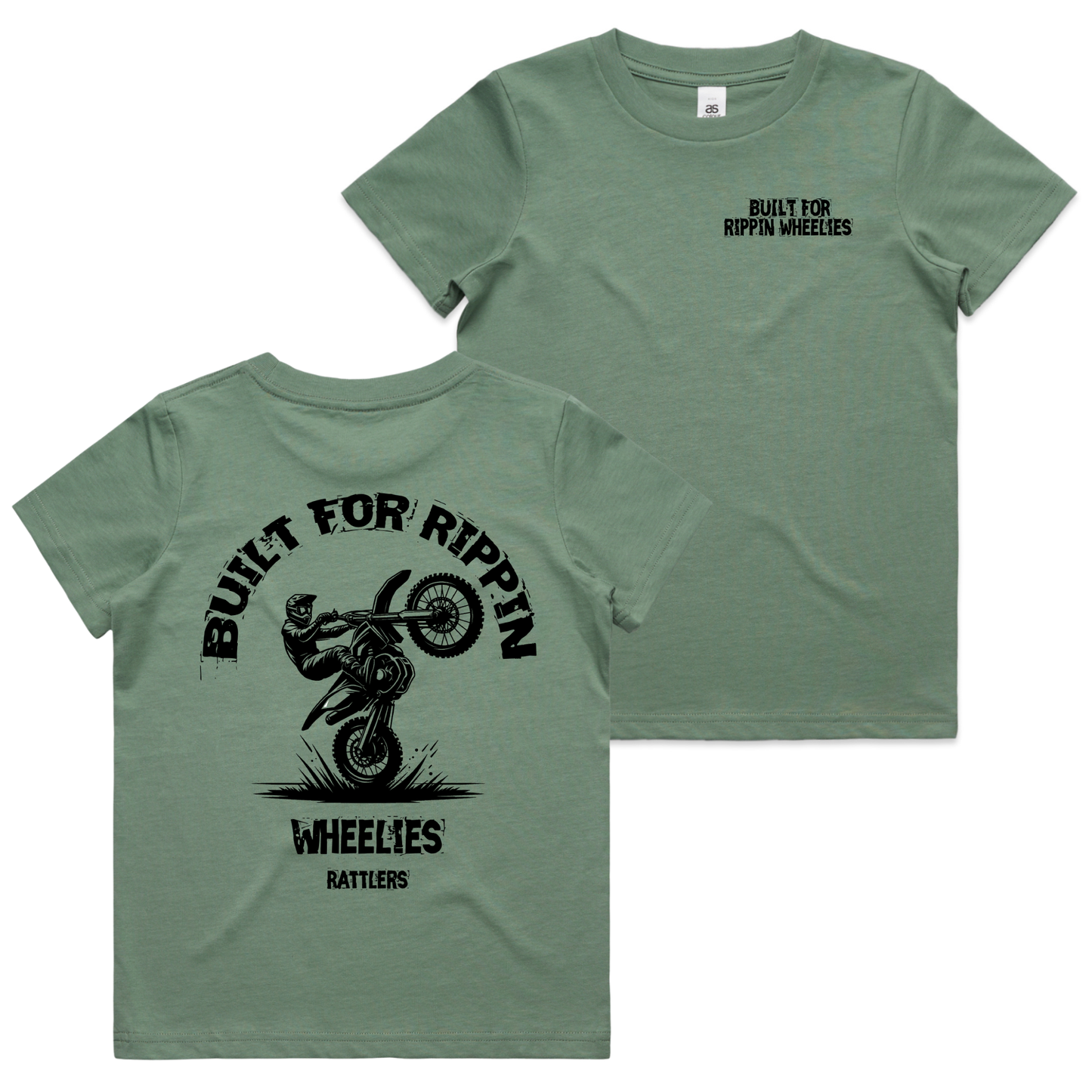Rippin Wheelies Kids Tee